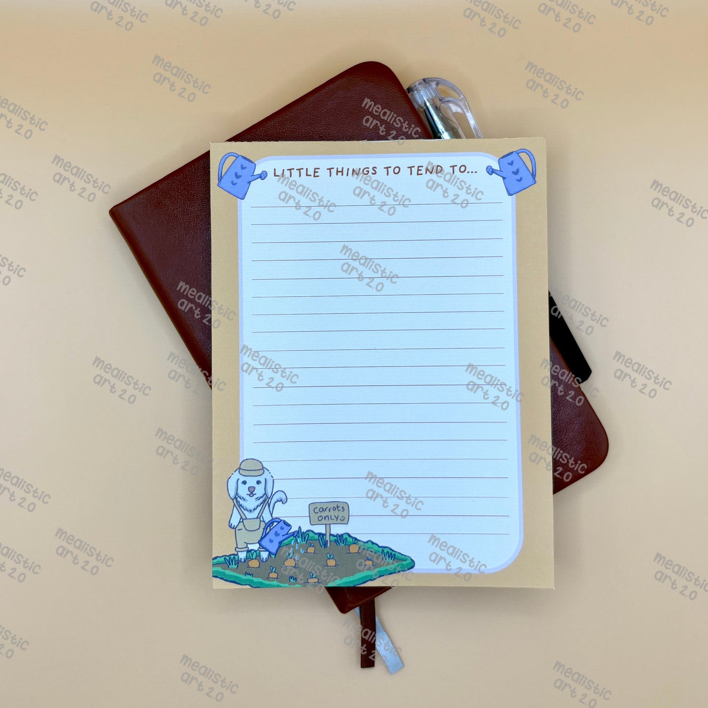 Cozy Spring Days Notepads | Art & Friends Collection