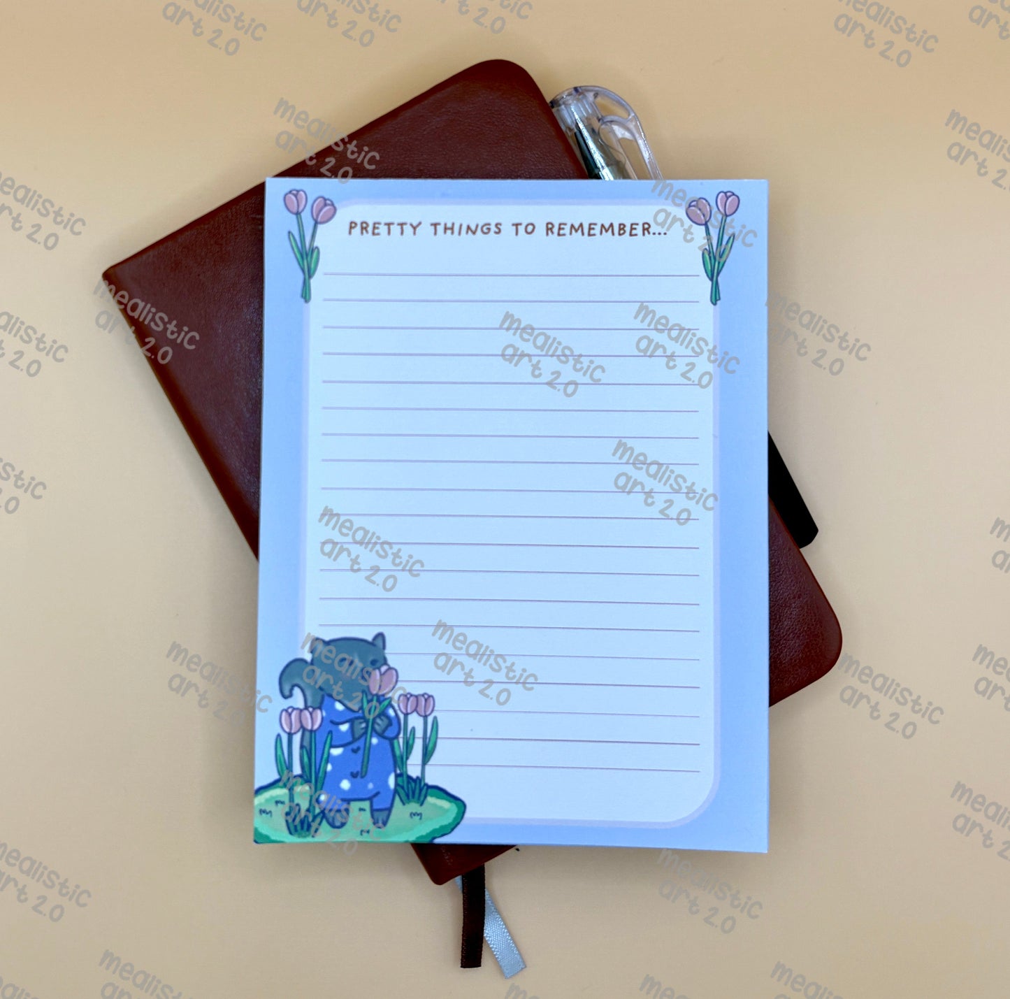 Cozy Spring Days Notepads | Art & Friends Collection